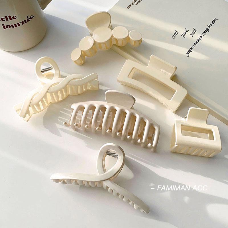 Feminine hairpin headwear Curling hair clip Shower hairpin