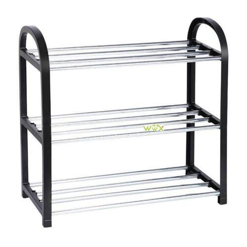 Shoe Rack Aluminum Metal Standing Shoe Rack DIY Shoes Shelf