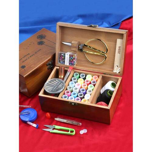 portable sewing kit tools 10 pieces set of hand sewing boxes