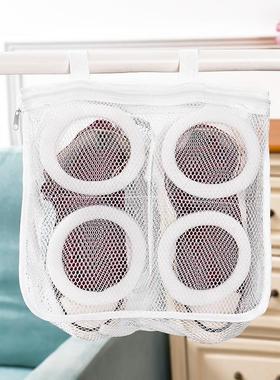 Mesh Net Pouch Washing Hanging Bag For Shoes Machine Cleanin