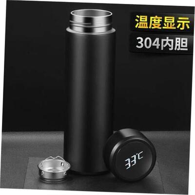 500ml vacuum cup Temperature Display Hot Water Bottle teacup