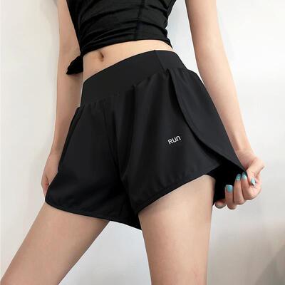 Gym Jogging Running Shorts Yoga Shorts Women High Waist Lift