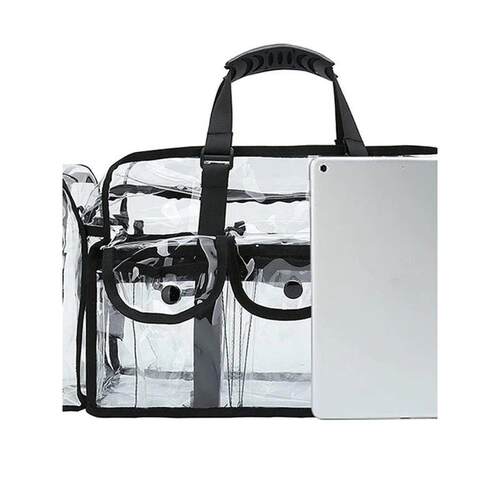 Transparent plastic waterproof makeup bag 透明塑料化妆收纳包