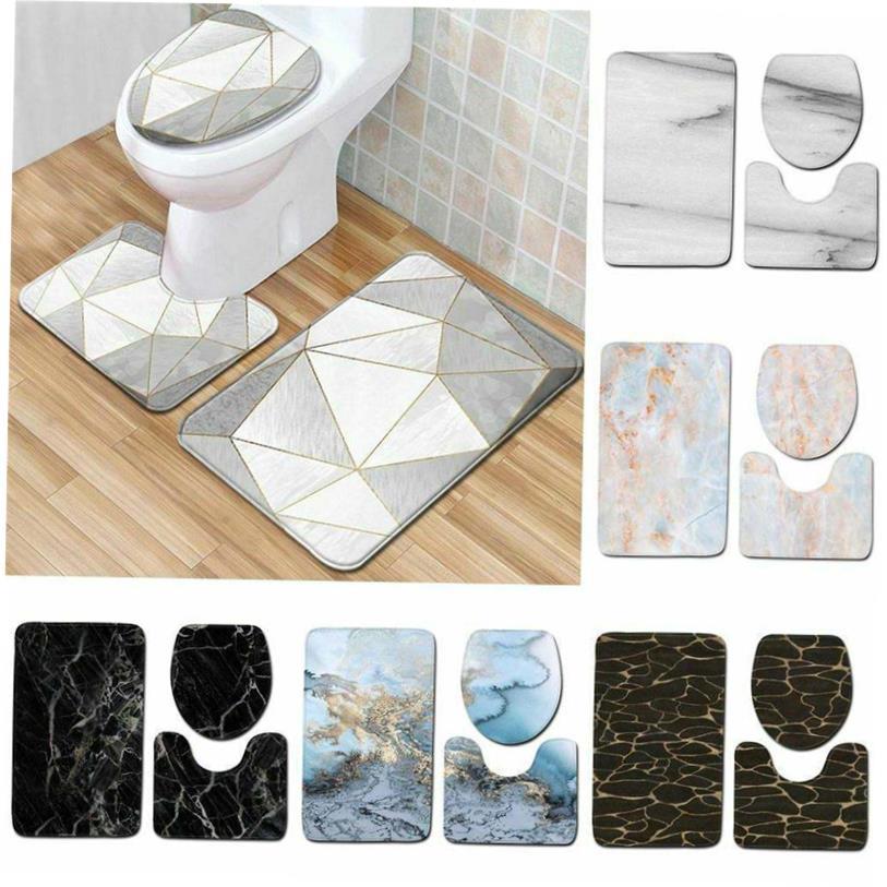 1Pcs Bath Mat Set Bathroom Carpet Rug Toilet Mat