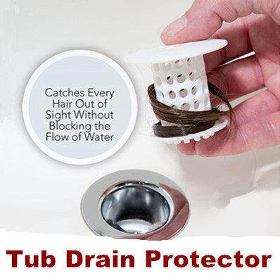 Tub Drain Protector Hair Catcher Bathtubs Sinks