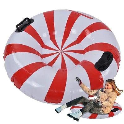 Snow Tube Heavy Duty Sledding Tube With Handles Portable