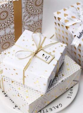 gift wrapping paper roll present wrapper大尺寸礼物包装纸高级