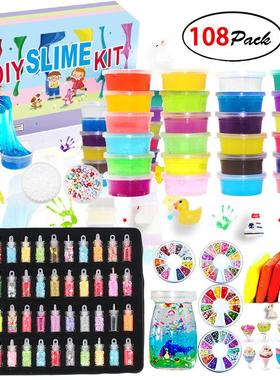 Slime Toy Kit Party Favors Non Sticky Polymer Present Stress