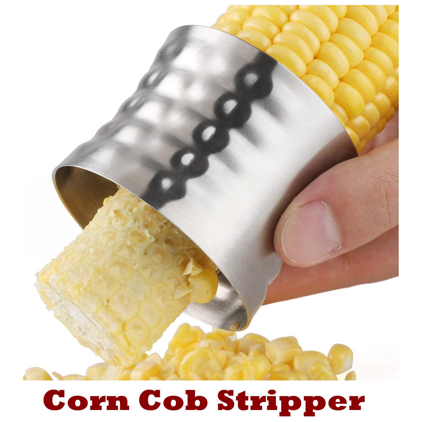 Corn Cob Stripper Peeler Cutter Stripping Kernels Remover - 实物图