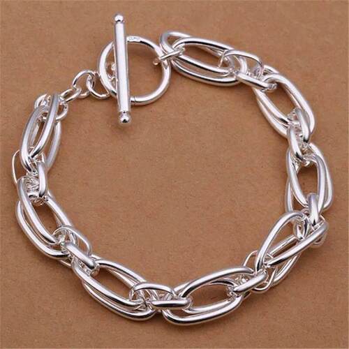 Wholesale for Men Women Chain 925 Sterling Silver Bracelets