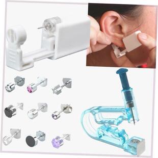 Disposable Sterile Ear Piercing Unit Cartilage Piercing Gun