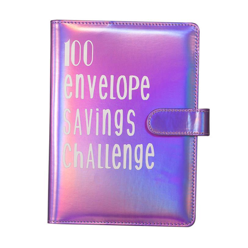 100days money Challenge Envelope Budget Cash Savings book