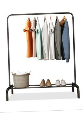 Hanging clothes rack one-pole hanger bedroom simple drying