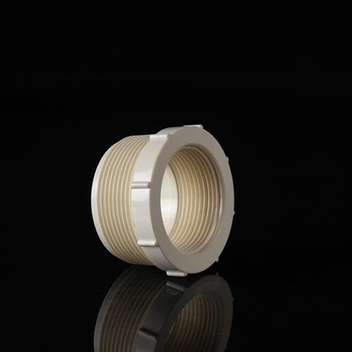 pvc补芯变径 2寸外牙变1.5内牙大转小异径接头塑料PVC6分变4分