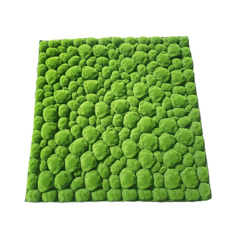 仿真青苔石草皮苔藓植物墙背景墙绿植墙插花打底装饰假草坪