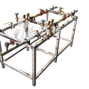 氢气调压阀组 气体双路调压阀组 氮气稳压M阀 氧气减压阀组 调压