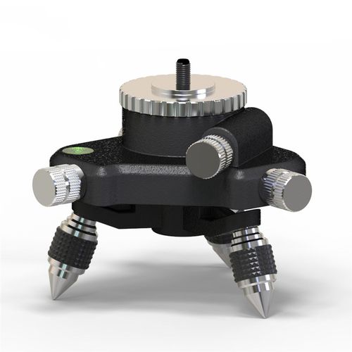 水平仪微调底座360微调金属底座水平仪支架底座