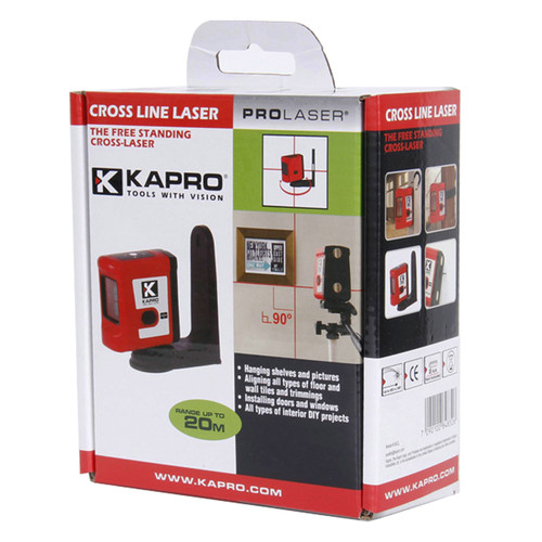 开普路KAPRO强绿光2线水平仪862G平水仪红光682激光标线仪带磁性
