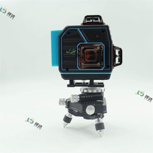 外贸3D激光水平仪高精度强光细线12线绿光水平仪可打斜线16全方位