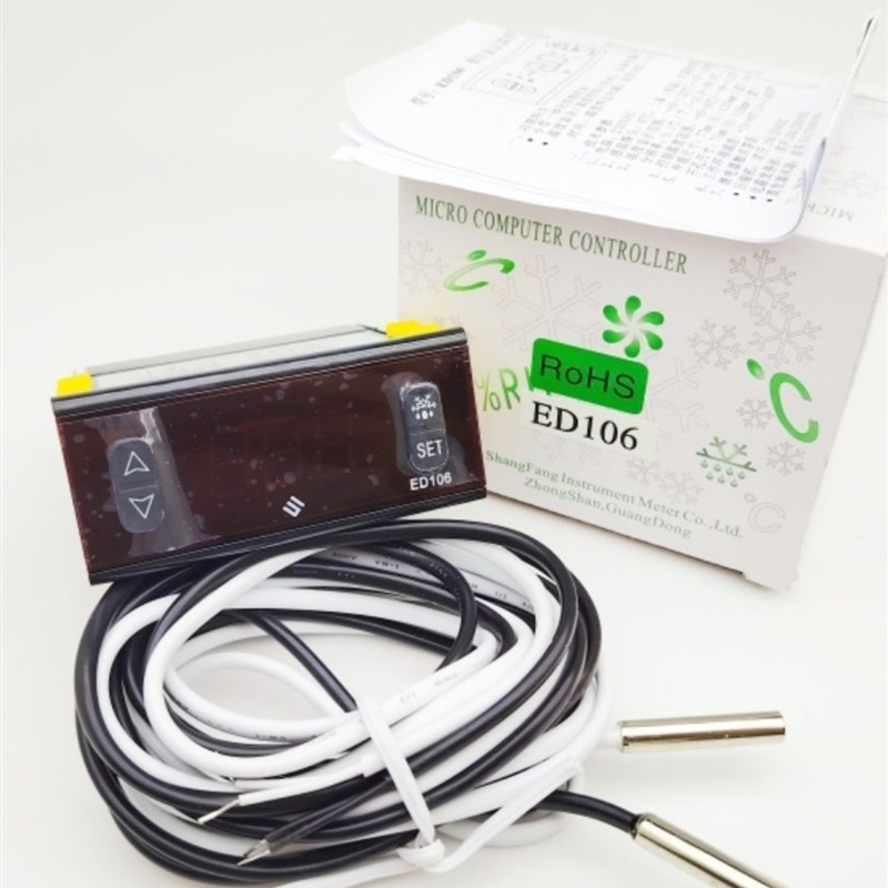 ED106W冷冻l冷藏汽车12V -24VAC/CD电子显示温控器直流温度控制器