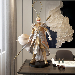 齐天大圣孙悟空摆件斗战胜佛手办装饰品美猴王雕塑装饰品生日礼物