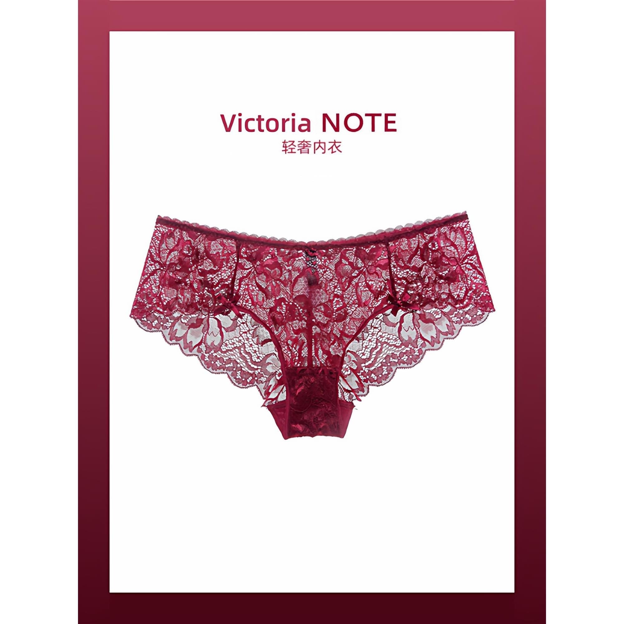 维多利亚红色本命年女士内裤女蝴蝶结低腰性感三角裤蕾丝薄款纯棉,女士内衣/男士内衣/家居服,女丁字裤,淘宝优惠券,粉丝福利购,淘宝优惠卷