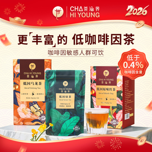 低因脱咖啡因花果茶玫瑰茉莉花红茶绿茶蜜桃乌龙冷泡茶茶包袋泡茶