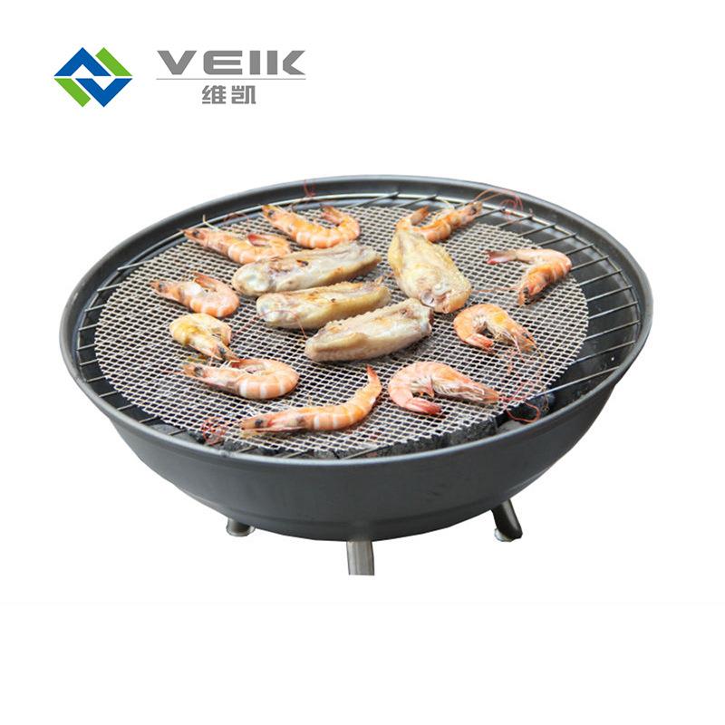 厂直供热销铁家氟龙不烧烤网垫耐高温网SKWD01格户外垫烧烤粘网玻