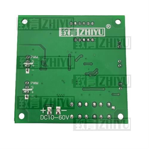 两路散热PWM四线风扇温控调速器 12V24V48V温度转速显示停转报警