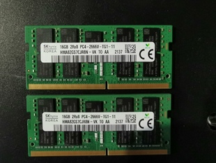 海力士 16G DDR4 笔记本 议价 2666 ECC