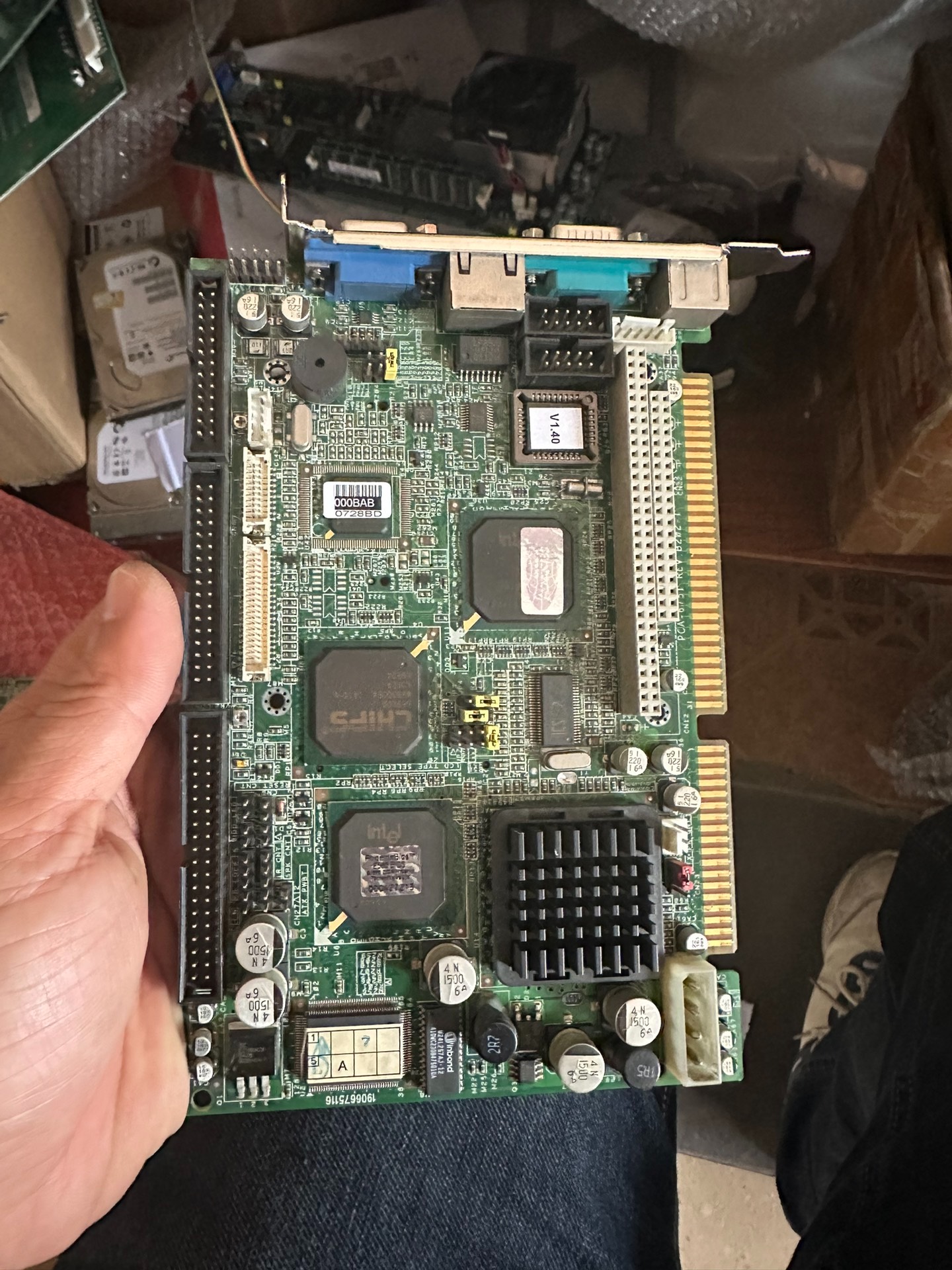 研华主板，型号：PCA-6751 REV.B202-1 工控议价！