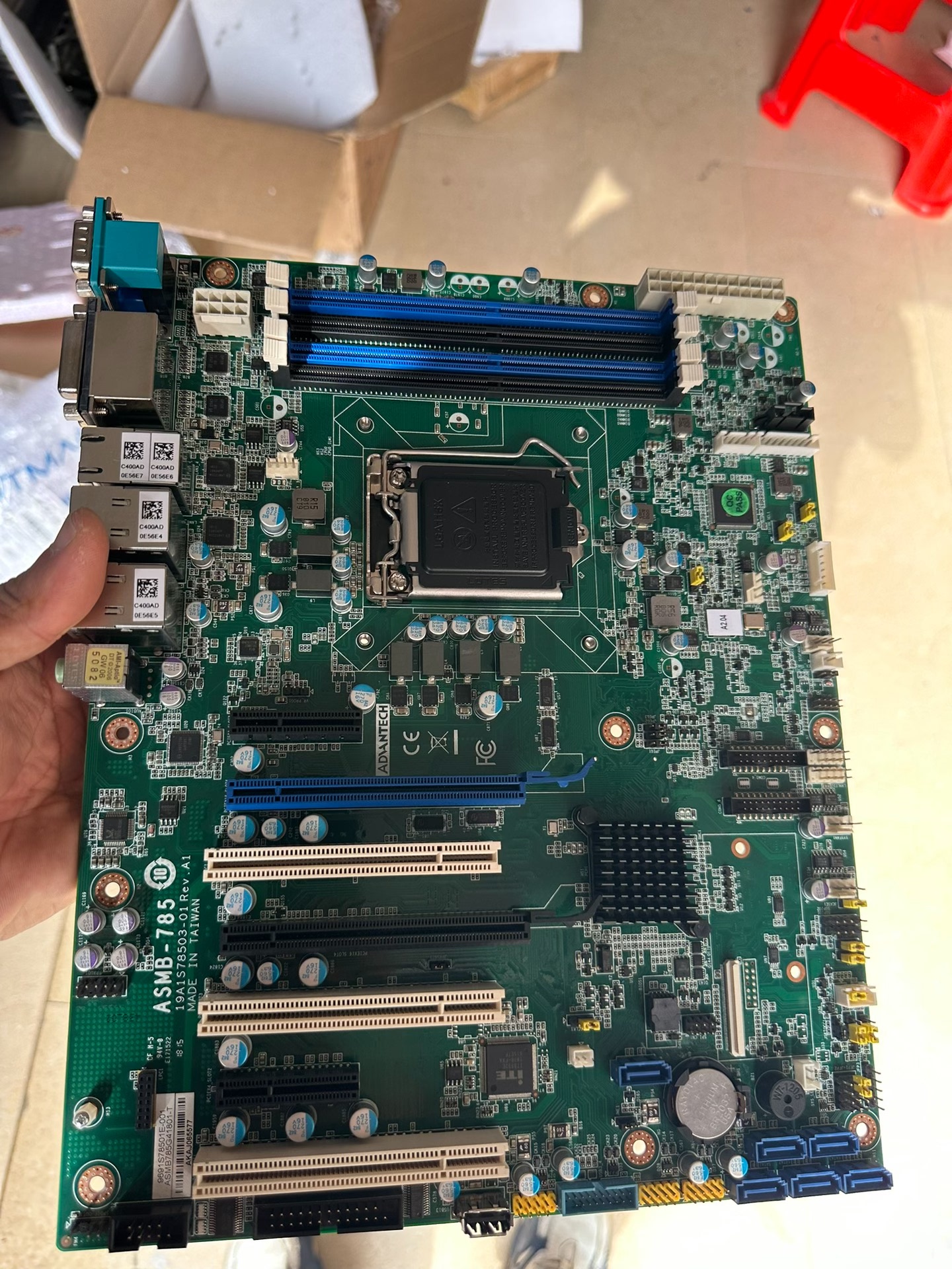 研华服务器主板，型号：ASMB-785G4议价！