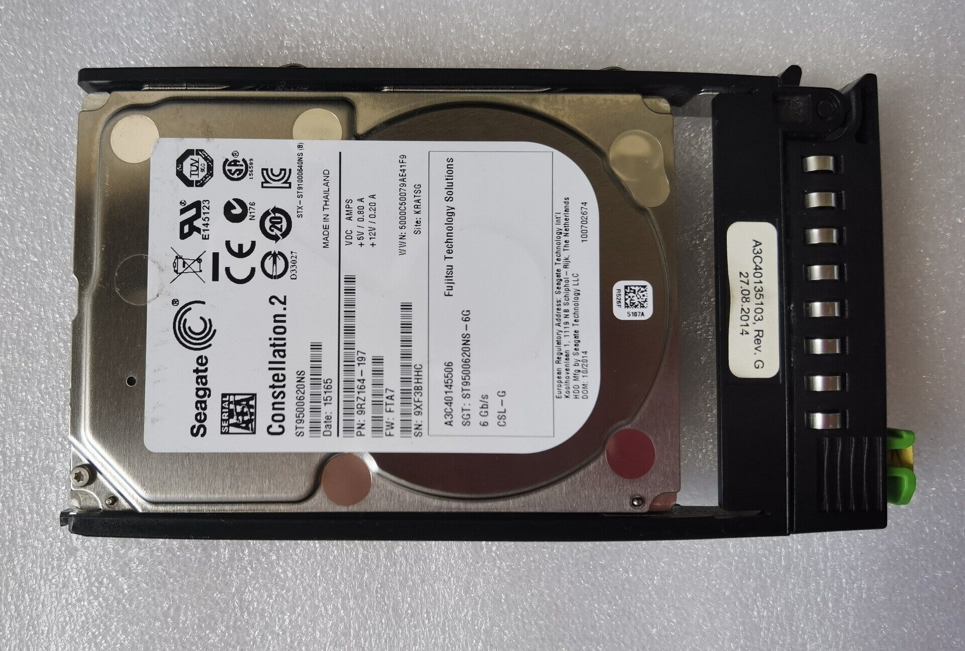 议价！希捷500G硬盘 st9500620ns