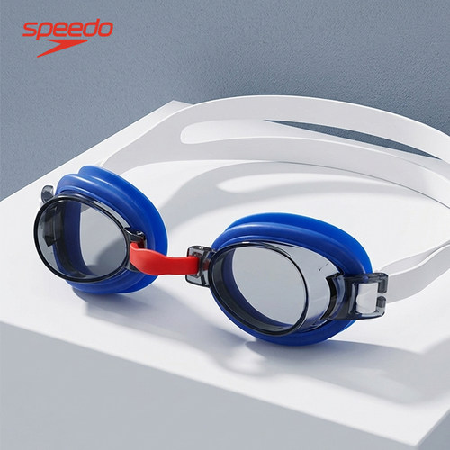 速比涛（Speedo）儿童游泳眼镜防雾防眩光男女童青少年游泳装备