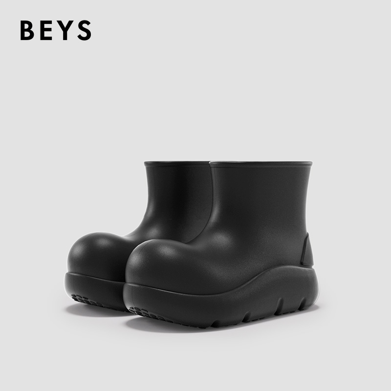 BEYS经典小丑鞋厚底短靴