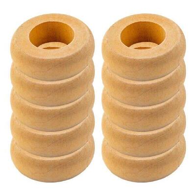 10 Pcs Wooden Napkin Rings Farmhouse Holders Decorative