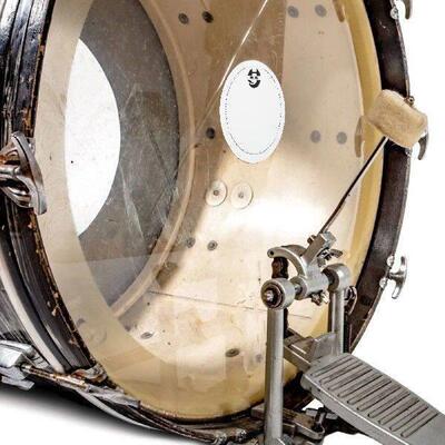 2 Pcs Anti-collision Reinforcement Patch Drum Pad Protector