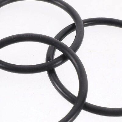3pcs Music Bowl Washer Singing Bowl Rubber Rings Black for