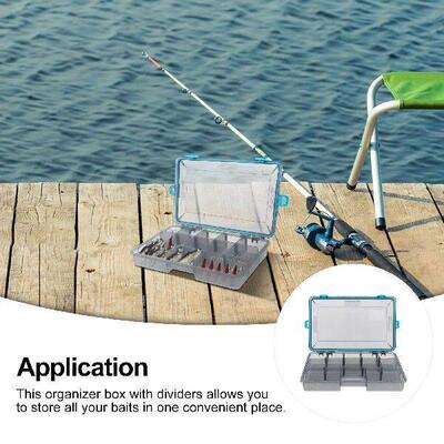 Fishing Bait Box Container Toolbox Organizer PP Lure