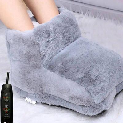 Foot Warmer Heated Foot Pad For Under Desk Heated Slippers