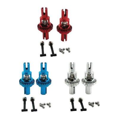 2Pcs RC Front and Rear Differential Set Spare Parts for