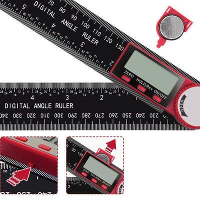 200mm Protractor Digital Angle Finder Ruler Electronic