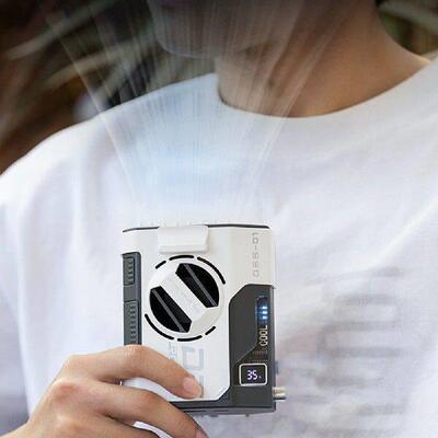 5000/10000mAh Waist Cooling Fan Portable 3 in 1 Waist