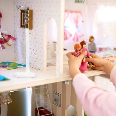 4 Pcs Ornament Stand Indoor Dolls Support Action Figure