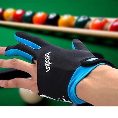 1PCS Three Fingered Billiard Gloves Pool Snooker Glove for
