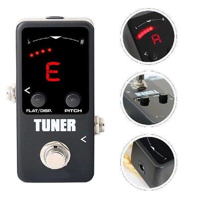 Guitar Tuner Accessories Afinador Durable Clip On Portable