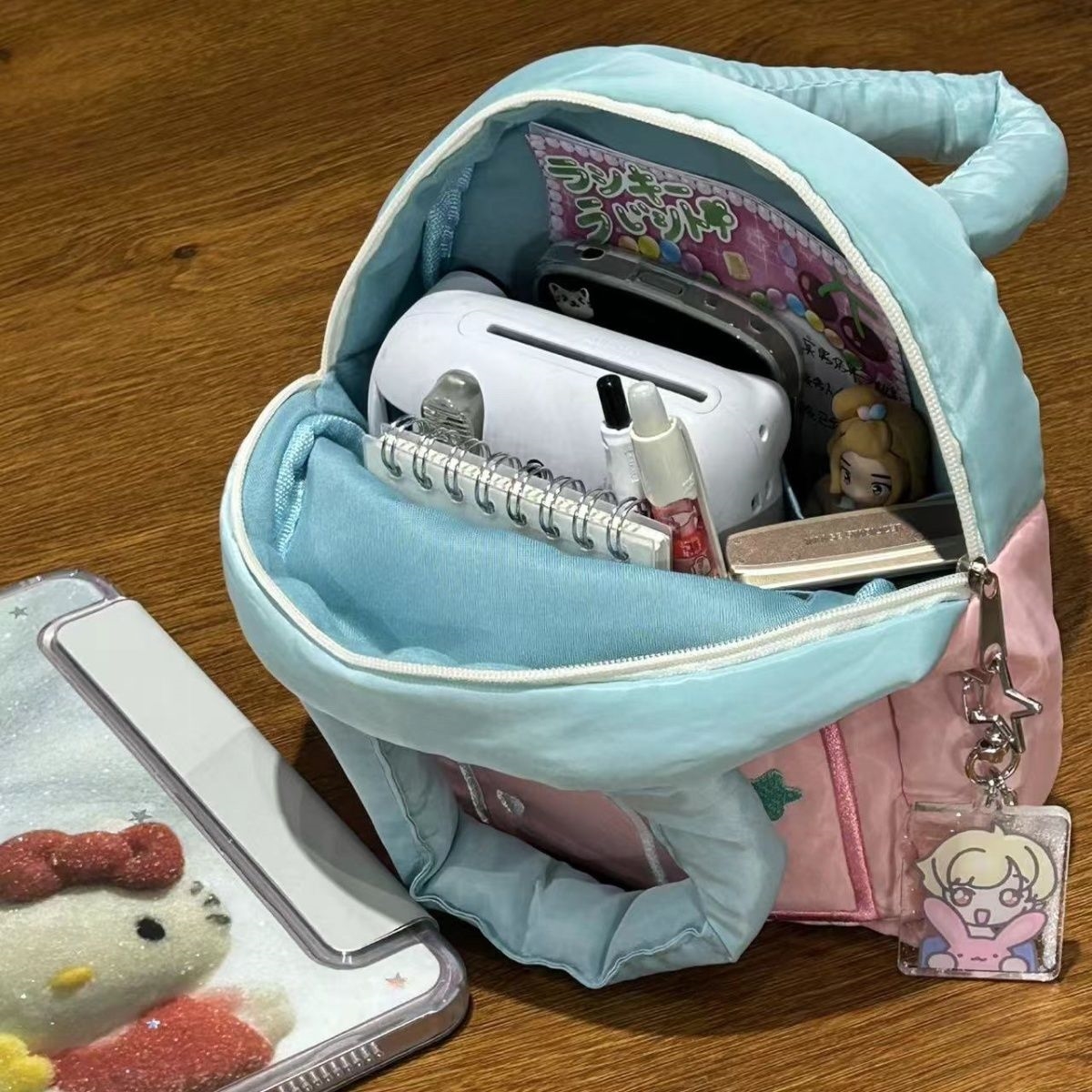 多功能拍立得收纳包ccd手提保护套便携防摔mini7smini8相机包通用