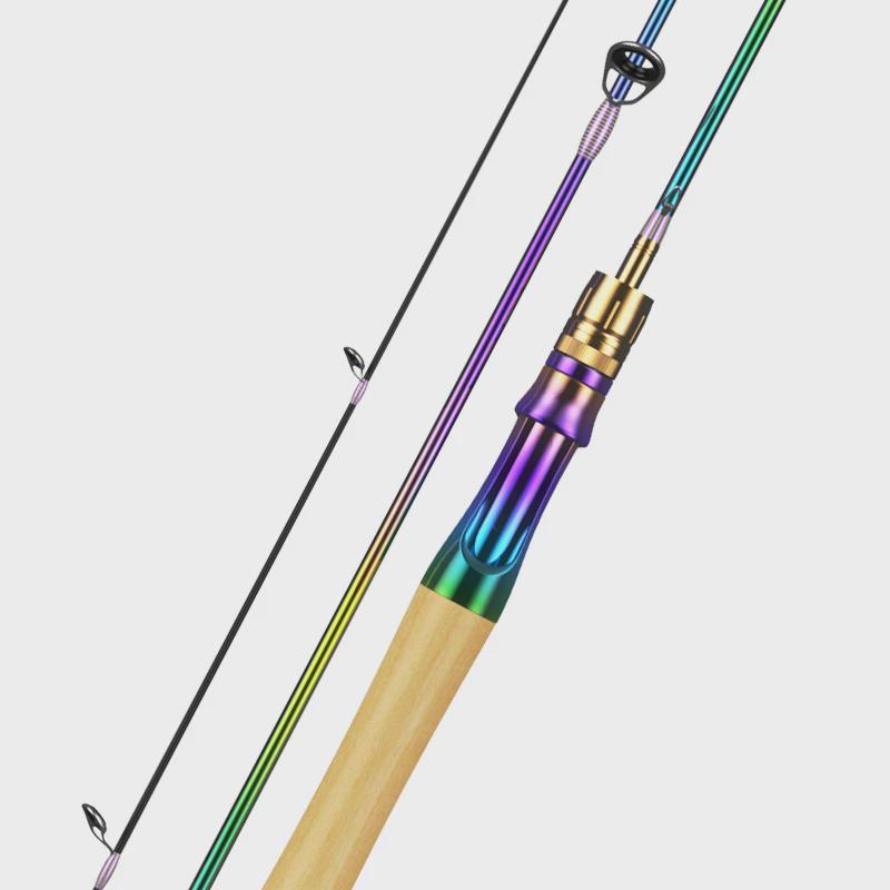 画纪路亚马口竿UL超软溪流微物路亚竿吹筒竿实心竿稍白条碳素鱼杆