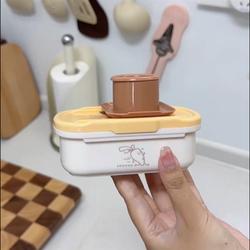 二合一蒜泥神器家用磨姜器姜蓉研磨器切片器擦山药泥副食品研磨