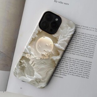 2026云涧栖月适用苹果17promax菲林16二合一国潮新款男女防摔手机壳华为mate80vivo小米17oppo红米k90/80荣耀